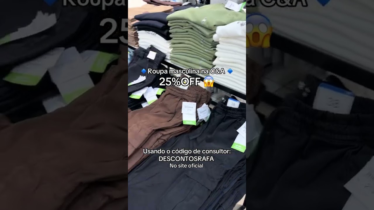 Cupom na C&A ✨ 