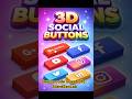 How to Make 3D Social Buttons with Pure CSS 🚀