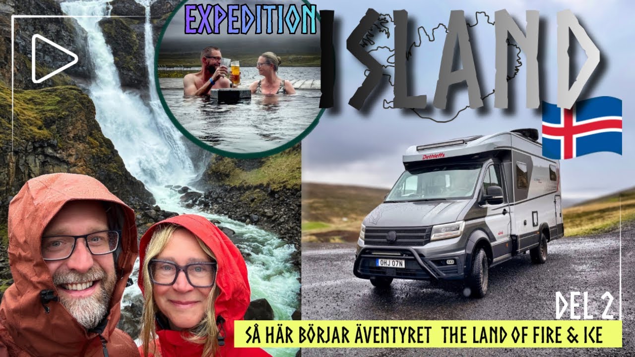     Island med husbil | Hengifoss, Vök Baths & Stuðlagil Canyon 🇮🇸 — Hengifoss, Iceland — video poster