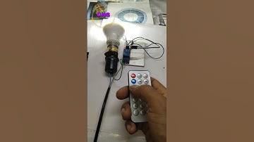 Remote control light using touch Switch #shorts #youtubeshorts #ytshorts #diy #shortsvideo
