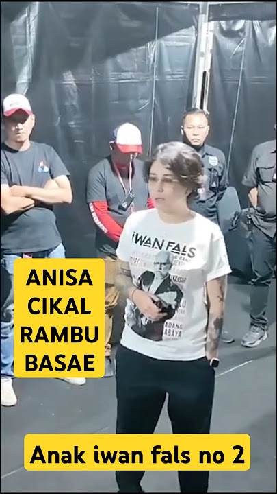 ANISA CIKAL RAMBU BASAE | ANAK IWAN FALS NO 2 #iwanfals #cikal