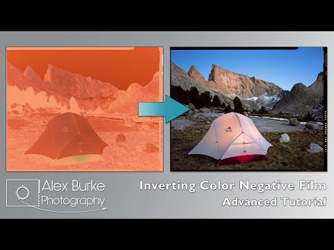 Inverting Color Negative Film - Advanced Tutorial