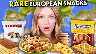 American Teens Try Rare European Snacks! screenshot 4