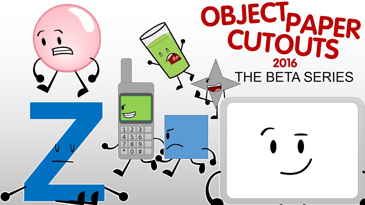 Object Paper Cutouts (2016) (FULL SERIES) (10th Anniversary Special ...