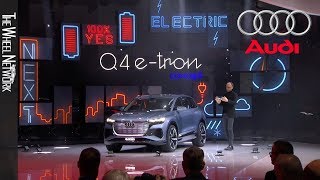 Audi Q4 e-tron Reveal at the 2019 Geneva Motor Show | Full Press Conference