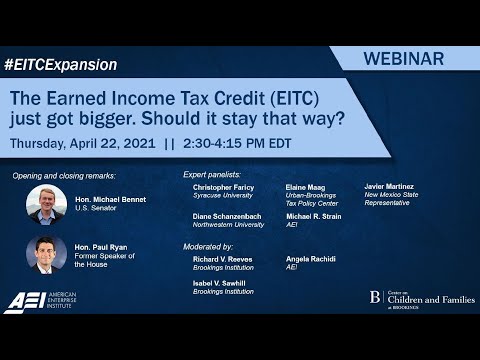 The Earned Income Tax Credit (EITC) just got bigger. Should it stay that way? - The Earned Income Tax Credit (EITC) just got bigger. Should it stay that way?