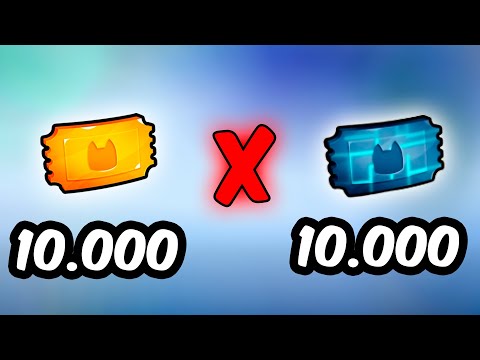 Видео: 20.000 Билетов! Сколько ХУГОВ Выпадет?! в Pet Simulator 99 #roblox