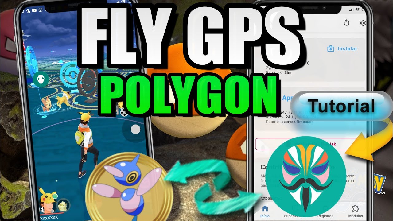 Como instalar Fly Gps Polygon e Root Magisk Para Jogar