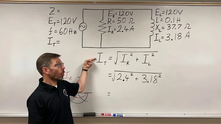 Parallel RL Circuit Impedance and Current