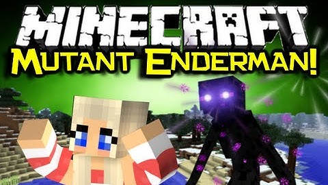 Minecraft MUTANT ENDERMAN MOD Spotlight! - Part Of Mutant Creatures Mod! (Minecraft Mod Showcase)