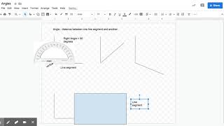 Angles - Google Drawings