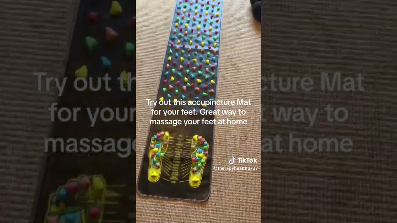 Foot Acupressure Mat - A Great Foot Massage Remedy For Foot Pain