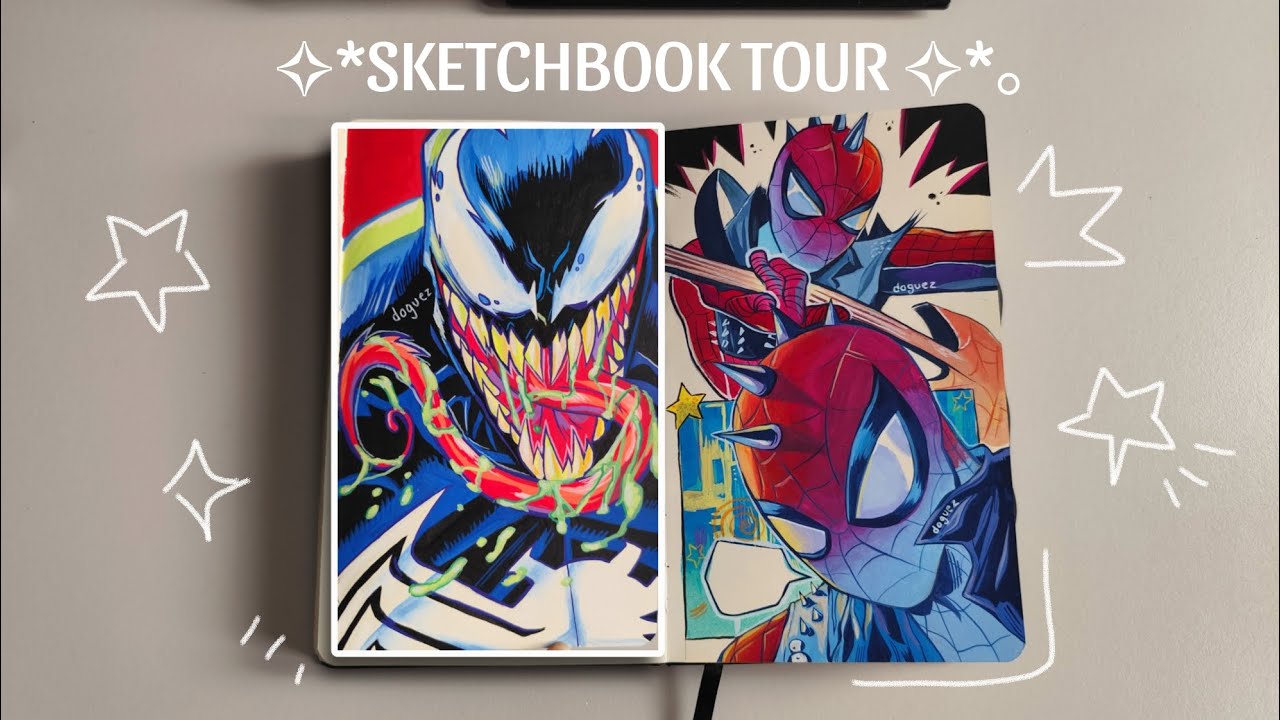｡⁠☆sketchbook tour｡⁠☆ doguez