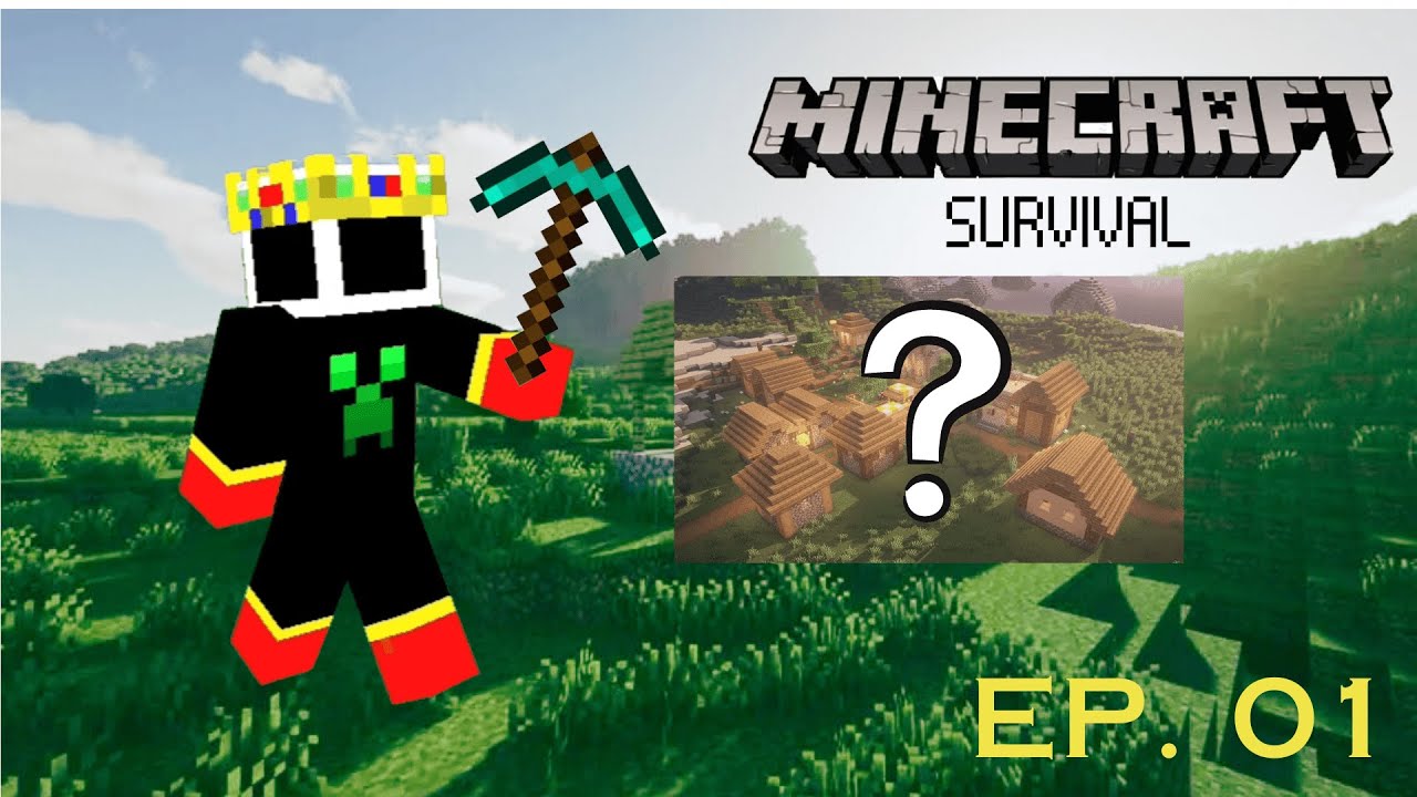 Can I find a village in my first episode? Minecraft Survival EP. 01 ...