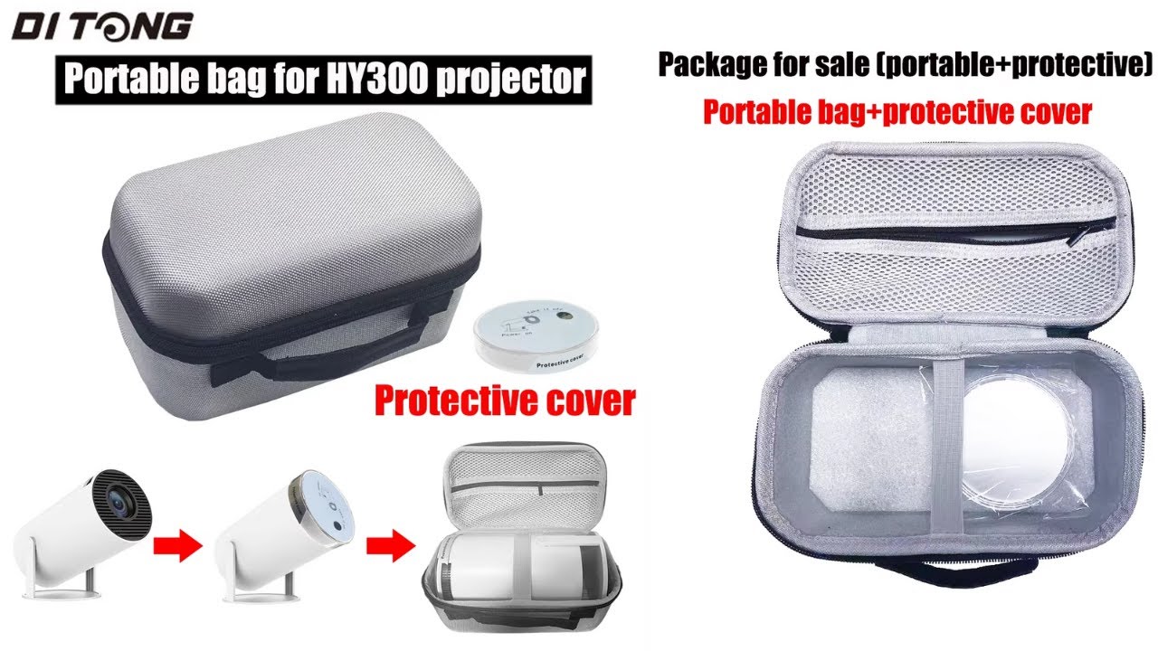 Hard Travel Storage Carrying Case, For HY300 HY300 Pro HY320 Projector - View #6