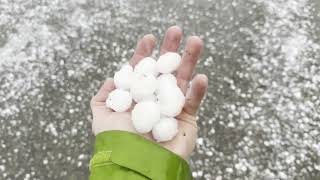 FIRST March TORNADO in New York in 50 YEARS?! Golf Ball Hail Goes INSANE!