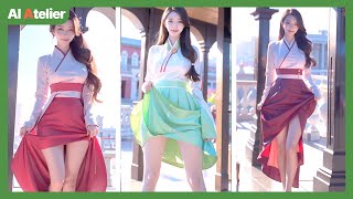 [Ai Atelier] 한복 어울려요? / Do I Look Good In Hanbok? / 私韓服似合ってますか？ Ai Lookbook