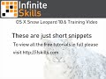 10.6 Snow Leopard Tutorial Video - Apple OS X training