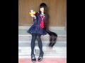 【Longhair】地毛１８０㎝セーラー服で髪を梳いてみた【ノスタルジック】