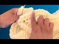 Mira esta Bufanda un Tejido Diferente una Nueva forma de Tejer a Crochet