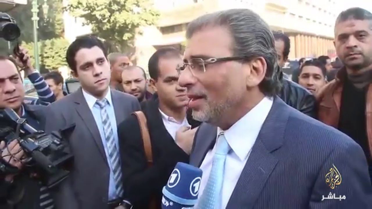 #شاهد .. خالد يوسف يدلي بكلمة من أمام البرلمان