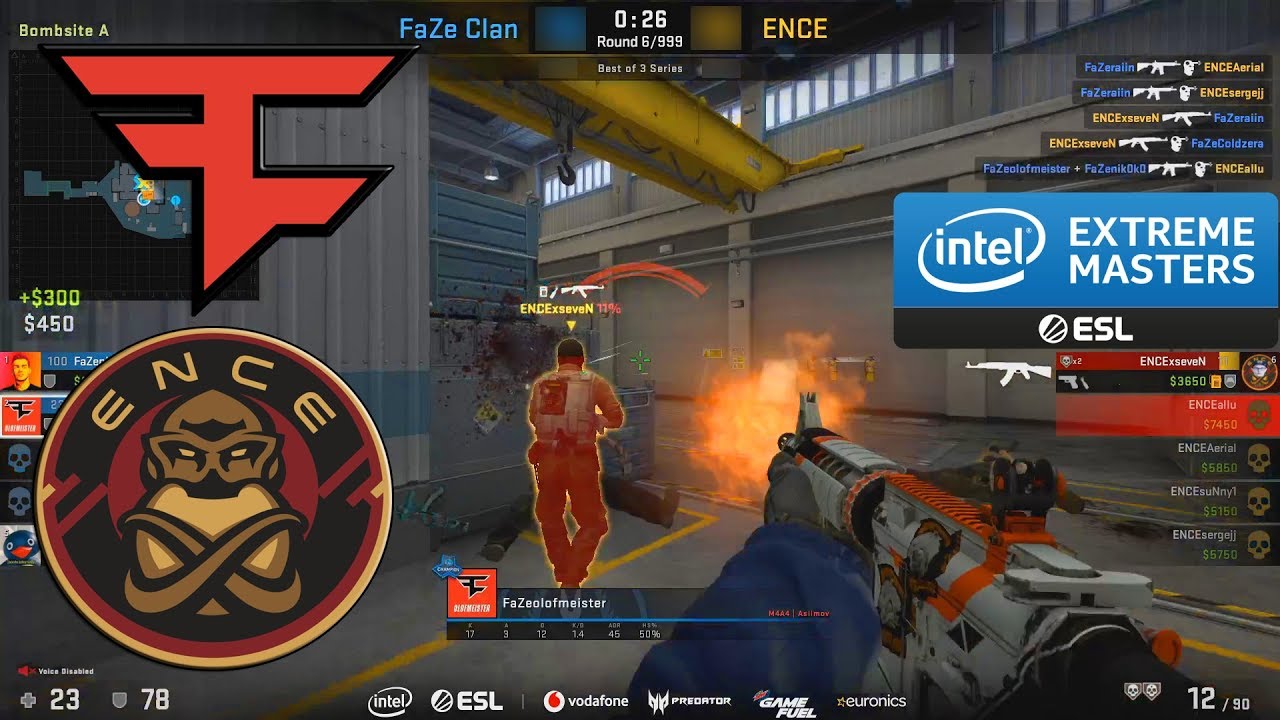 FaZe vs ENCE - IEM Katowice 2020 Qualifier - CS:GO - YouTube