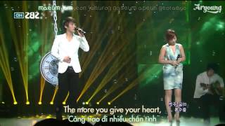 [Vietsub + Engsub + Kara] Parting Is All The Same - Yangpa ft Shin Jong Kook (Live)