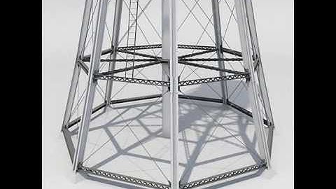 Tower 3D MOdel | Architectural Exterior 3D Models | max, 3ds, c4d, obj, lwo