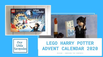 LEGO Harry Potter Advent Calendar 2020 REVIEW - Unboxing The Contents - What Did We Find Inside?