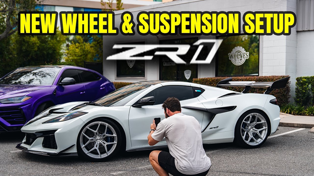 C8 ZR1 ПОЛУЧАЕТ ПЕРВЫЕ МОДИФИКАЦИИ — Подробный обзор подвески ZR1 — Новые колеса, пружины и много...