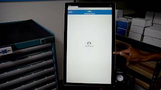 24" Shop Floor Kiosk Screen | Scan Job Travelers & Track Production