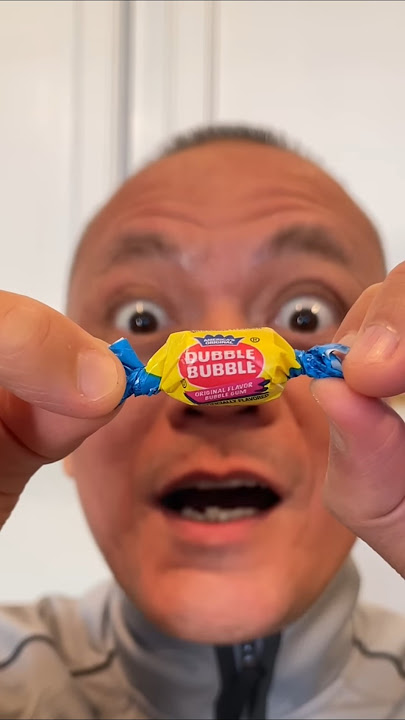 👂ASMR AMERICA'S ORIGINAL DUBBLE BUBBLE GUM FLAVOR AND EATING SOUNDS👂🍭#asmr#shorts