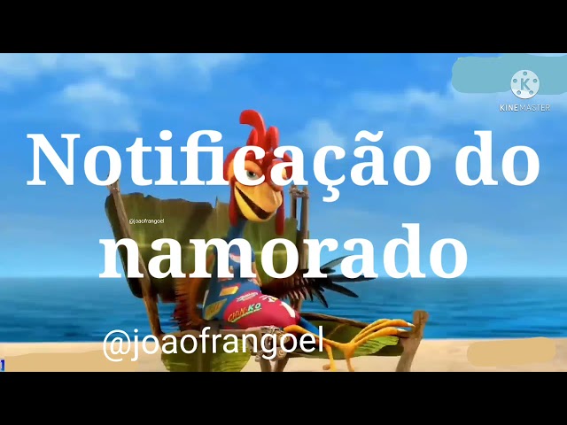 Notificação do João frango (namorado) @Joaofrangoel class=