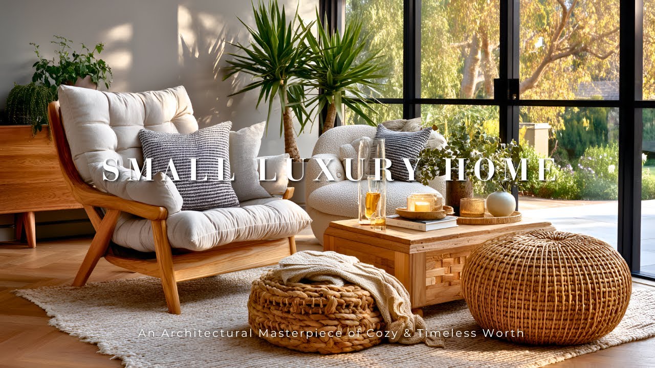 Small Luxury Home: An Architectural Masterpiece of Cozy & Timeless Worth