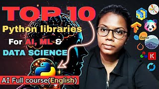 Day-16/90 | AI, DS and ML complete course for beginners(English) | Hire Ready | Python libraries(AI)
