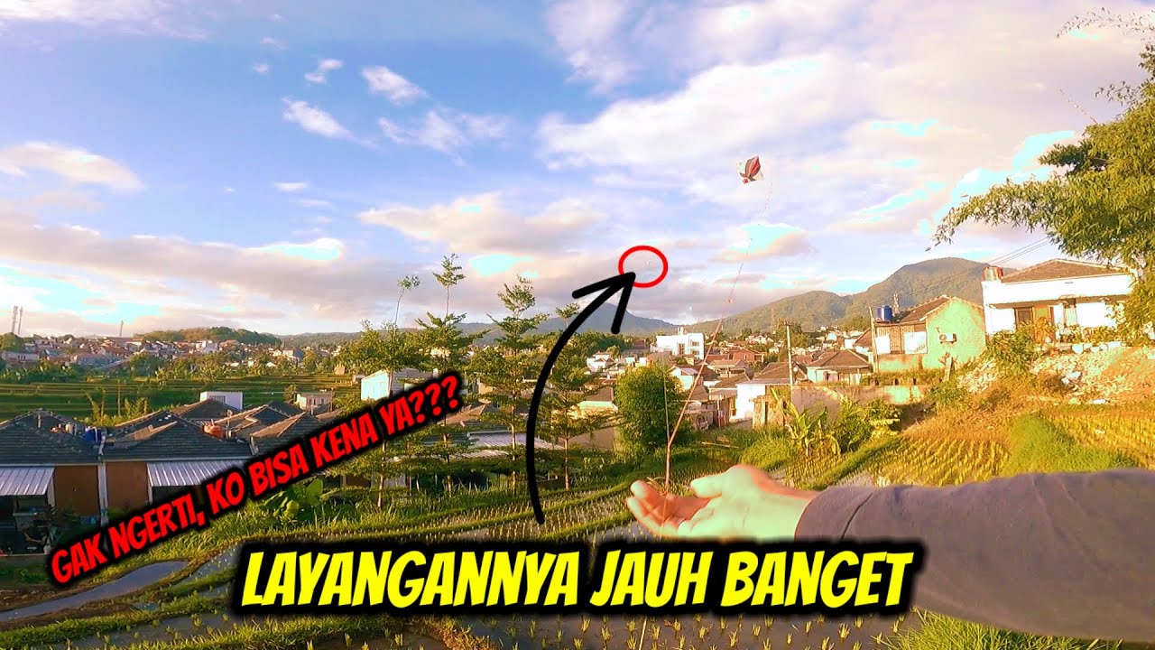 NGEBANDANG LAYANGAN BESAR DI KALAH ANGIN KENCANG, DEGDEGSERRR EUY!!!| Hobi Om