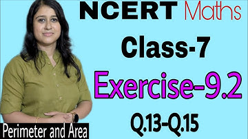 Class 7 NCERT Maths Ex 9.2 Part-8 Q.13-Q.15 | New Syllabus CBSE