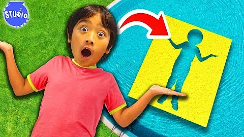 Ryan Jumps Through Impossible Shapes Challenge!
