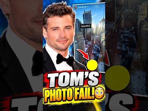 Video Tom Wellings Hotel Photo Mistake Has Fans Talking
