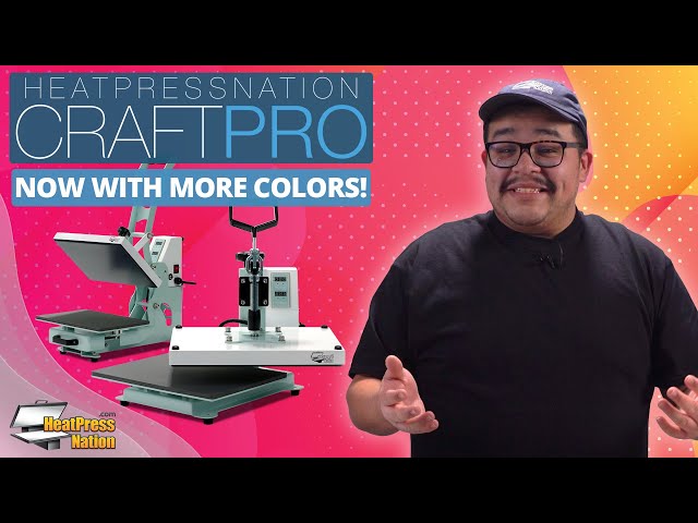 Craft Pro Heat Press and Heat Press Tips for All 