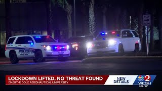 Lockdown lifted, no threat found  at Embry-Riddle's Daytona Beach Campus