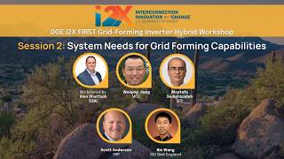 i2X FIRST Grid-Forming Inverter Workshop Session 2: System Needs for Grid Forming Capabilities