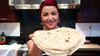 The Best Authentic Mexican Flour Tortillas Recipe | Grandmas Recipe | Million Views Recipe