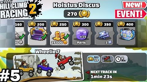 Hill Climb Racing 2 - Gameplay Walkthrough Part 5 - Hoistus Discus (iOS, Android)