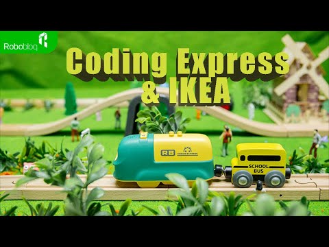 IKEA's Lillabo and Coding Express's compatibility testing - video from Robobloq