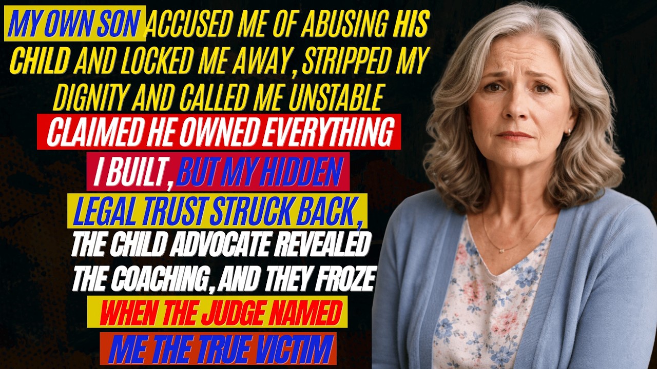 My Son Framed Me Insane To Steal My House But My Secret Trust Destroyed Their Lies In Court
