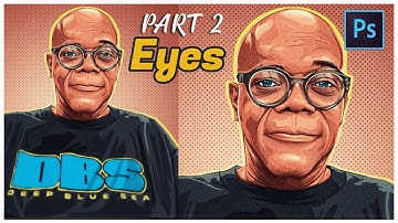 [ Photoshop Tutorial ] Samuel L. Jackson Vexel - Part 2 EYES
