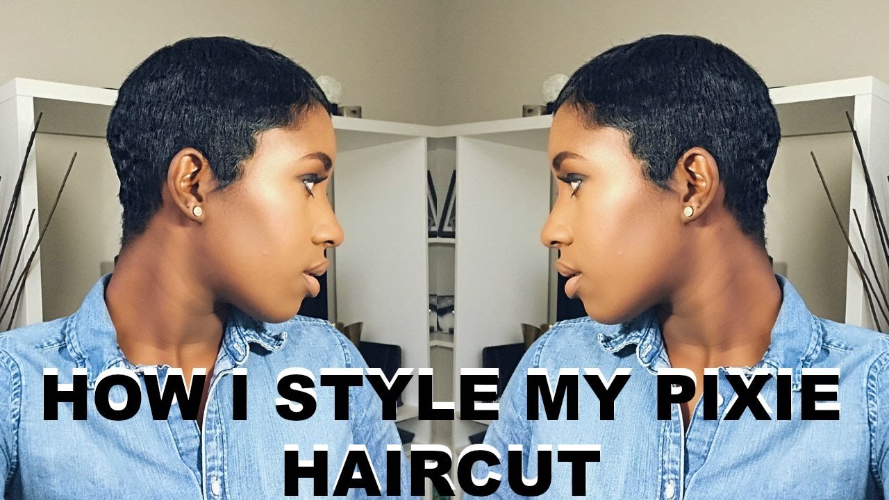 How I Style My Pixie Haircut - YouTube