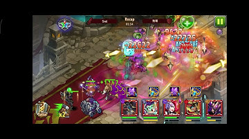 Team free vs team meta MAGIC RUSH HEROES