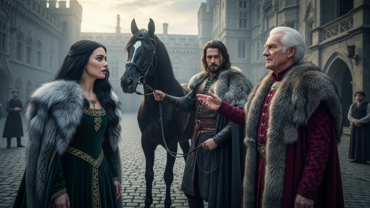 CONTELE ȘI-A SCHIMBAT FIICA STERILĂ PE UN CAL—PÂNĂ CÂND UN REGE VĂDUV ȘI FIICA LUI ORFANĂ AU IUBIT-O